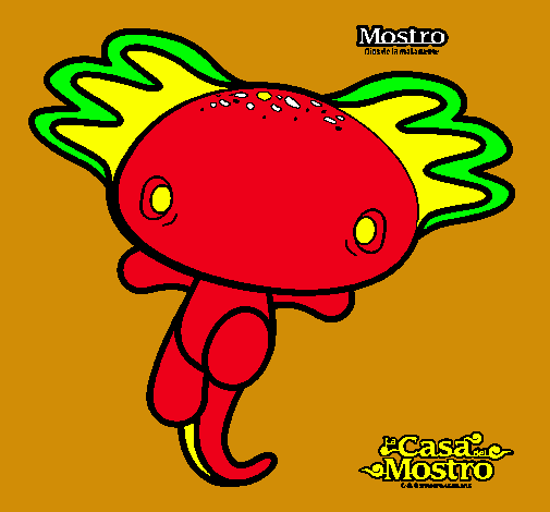 Dibujo Mostro pintado por RAULX 