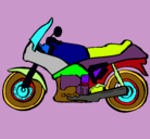 Dibujo Motocicleta pintado por Daniel2006