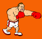 Dibujo Boxeador pintado por lajulover