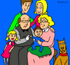 Dibujo Familia pintado por naiaramadrid