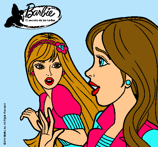 Barbie sorprendida