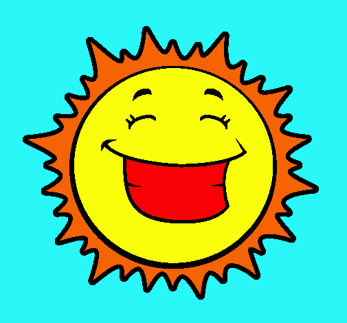 Sol sonriendo