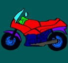 Dibujo Motocicleta pintado por MOTO