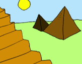 Dibujo Pirámides pintado por avaeacag