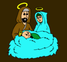 Dibujo Natividad pintado por gdfrtft