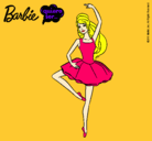 Dibujo Barbie bailarina de ballet pintado por pajarouilli