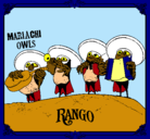 Dibujo Mariachi Owls pintado por antonio400