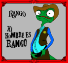 Dibujo Rango pintado por ganag