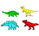 Dibujo Dinosaurios de tierra pintado por ainhhhhhoa