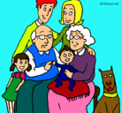 Dibujo Familia pintado por davidbc