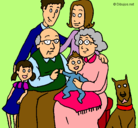 Dibujo Familia pintado por SuperSweet