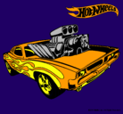 Dibujo Hot Wheels 11 pintado por correia