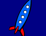 Dibujo Cohete II pintado por juan6