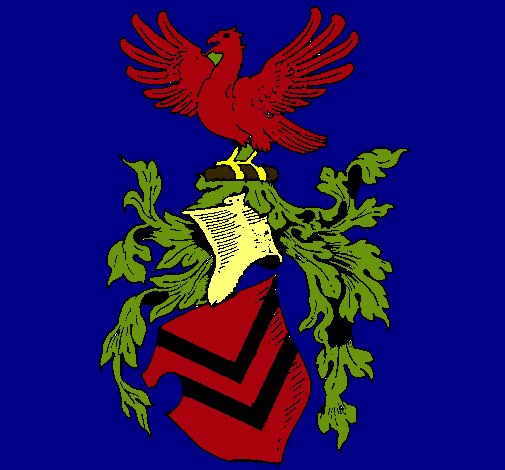 Escudo de armas y aguila 