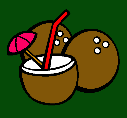 Cóctel de coco