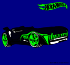 Dibujo Hot Wheels 3 pintado por dhfj