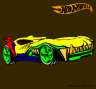 Dibujo Hot Wheels 3 pintado por GABRYMARC