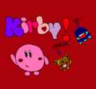 Dibujo Kirby 4 pintado por fabilindaaaaaa
