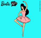 Dibujo Barbie bailarina de ballet pintado por EricaBenegas