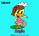 Dibujo Angie pintado por flor123