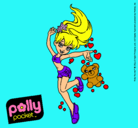 Dibujo Polly Pocket 14 pintado por dragos