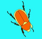 Dibujo Escarabajo pintado por DAVIDIC