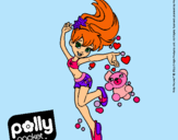 Dibujo Polly Pocket 14 pintado por poit