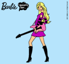 Dibujo Barbie la rockera pintado por SuperSweet