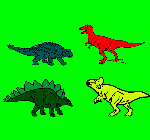 Dinosaurios de tierra