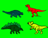 Dibujo Dinosaurios de tierra pintado por tytgd