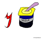 Dibujo Yogur pintado por joanvcito6