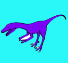 Dibujo Velociraptor II pintado por 08283