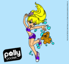 Dibujo Polly Pocket 14 pintado por 025B 