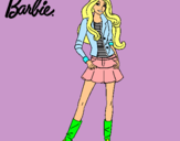 Dibujo Barbie juvenil pintado por antonellan
