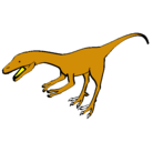 Dibujo Velociraptor II pintado por 2345