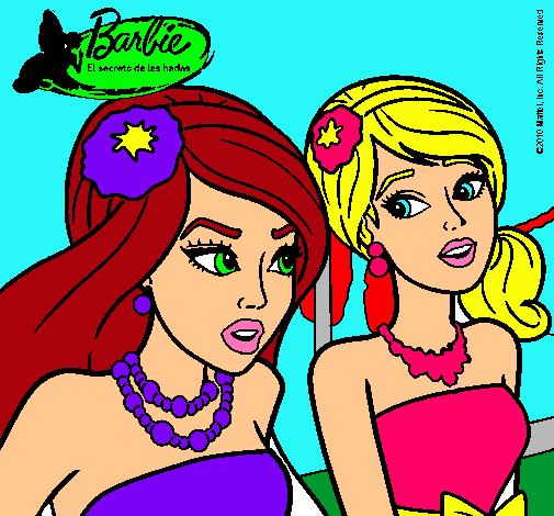 Barbie y su amiga