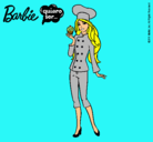 Dibujo Barbie de chef pintado por valeria05