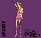 Dibujo Barbie Fashionista 4 pintado por Chic_Top_Star