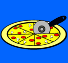 Dibujo Pizza pintado por oscar13es