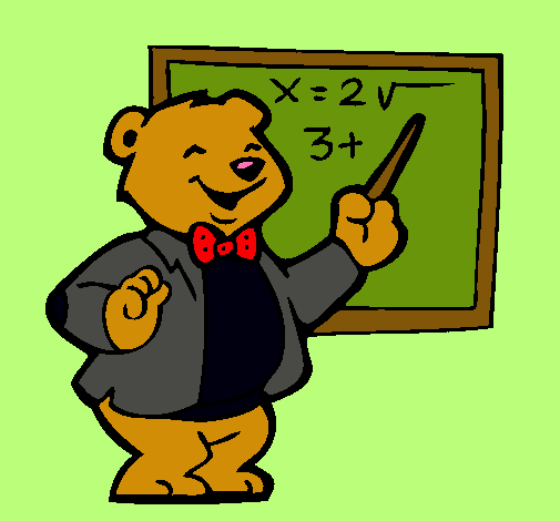 Dibujo Profesor oso pintado por terenoa2