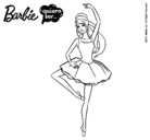 Dibujo Barbie bailarina de ballet pintado por aduchi