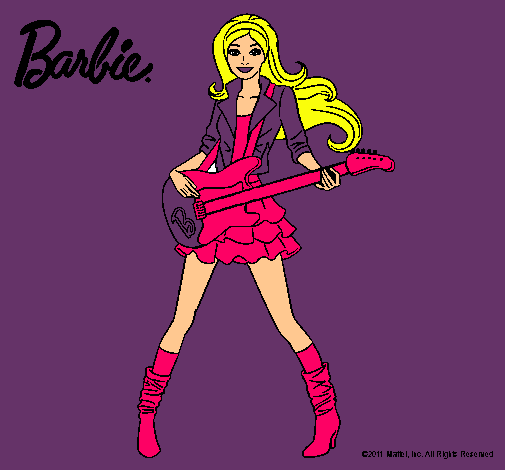 Barbie guitarrista