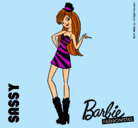 Dibujo Barbie Fashionista 2 pintado por SuperSweet