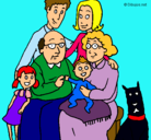 Dibujo Familia pintado por belen4555585