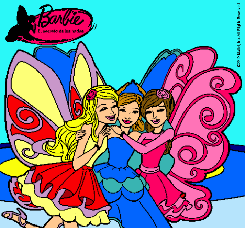 Barbie y sus amigas en hadas