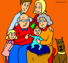 Dibujo Familia pintado por alliz