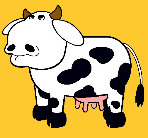 Vaca pensativa