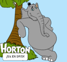 Dibujo Horton pintado por antonio400