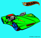 Dibujo Hot Wheels 4 pintado por buggy 