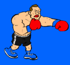 Dibujo Boxeador pintado por juanmartinn